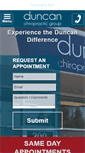 Mobile Screenshot of duncanchiropracticgroup.com